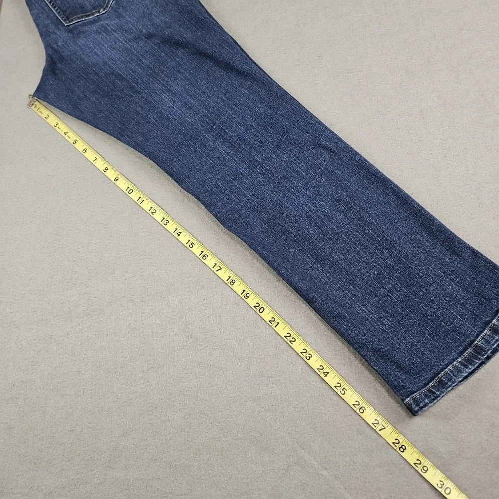Duluth Trading Co Jeans Women's Sz 12 Daily Denim Slim Leg Mid‎ Rise Stretch